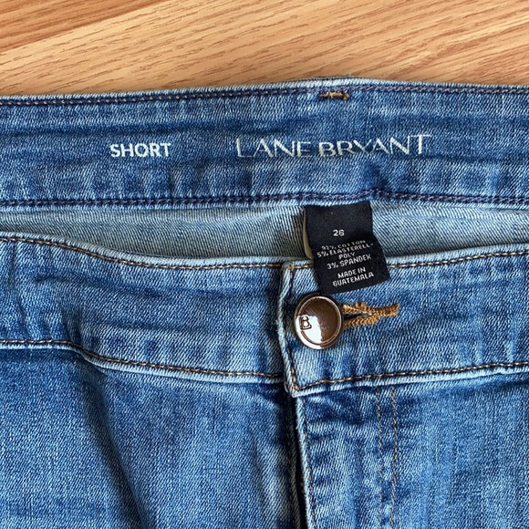 Lane Bryant size 26 Blue Jean Shorts - Picture 3 of 3